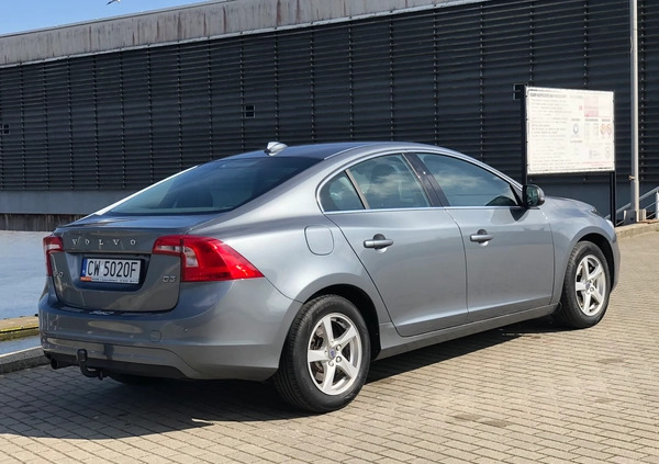 Volvo S60 cena 64900 przebieg: 179000, rok produkcji 2017 z Włocławek małe 704